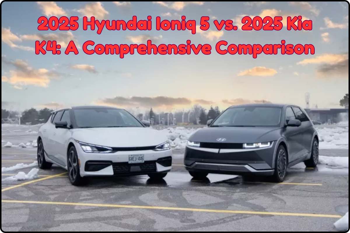 2025 Hyundai Ioniq 5 vs. 2025 Kia K4 A Comprehensive Comparison